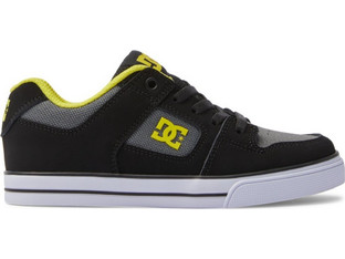 DC Παιδικά Sneakers Μαύρα Κίτρινα ADBS300256-BKI