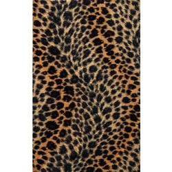 Folia Λεοπάρδαλη Χαρτί Βελουτέ Καφέ Animal Print 50x70cm 5τμχ 55514