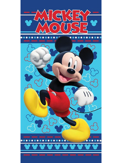 Dimcol Mickey 541 Παιδική Πετσέτα Θαλάσσης Microfiber Μπλε 70x140cm 54460912061