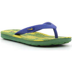 Nike Solarsoft Thong Παιδικές Σαγιονάρες για Αγόρι Lime Μωβ 631728-700