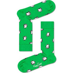 Happy Socks Dog Ανδρικές Κάλτσες Ψηλές με Σχέδια Πολύχρωμες DOG01-7300