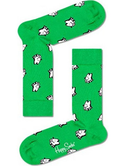Happy Socks Dog Ανδρικές Κάλτσες Ψηλές με Σχέδια Πολύχρωμες DOG01-7300