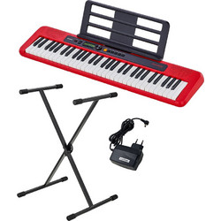 Casio Casiotone CT-S200 Red Set 1 Αρμόνιο με 61 Πλήκτρα Τυπικής Αφής