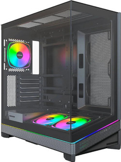 Montech Sky 3 Black Gaming Midi Tower Κουτί Υπολογιστή με Πλαϊνό Παράθυρο