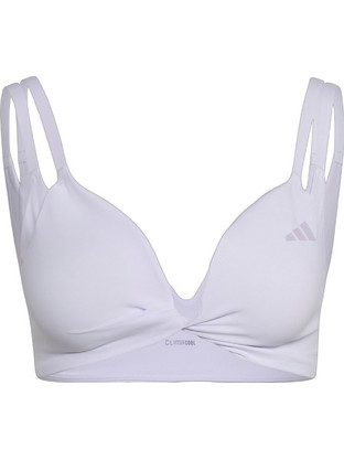 Adidas Optime Workout Twist Αθλητικό Μπουστάκι με Μέτρια Στήριξη & Αφαιρούμενη Ενίσχυση Λιλά KS6053