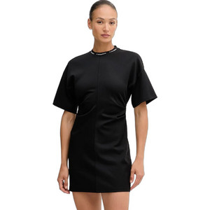 Calvin Klein Mini Καλοκαιρινό Καθημερινό Φόρεμα Μεταξωτό Μαύρο LV047G251G-UB1