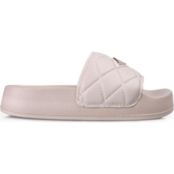 Replay Γυναικείες Παντόφλες Καλοκαιρινές Flatforms Αντιολισθητικές Μπεζ GWF1H-000-C0035S-002