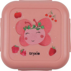 Trixie Fruit Fairy Mrs. Butterfly Πλαστικό Παιδικό Δοχείο Φαγητού Ροζ