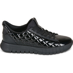 Geox Γυναικεία Sneakers Μαύρα D667SB 00254 C9999