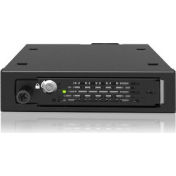 Icy Dock MB491V5K-B Storage Drive enclosure SSD Black 2.5"