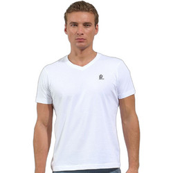 Admiral V-Neck Λευκό Ανδρικό Αθλητικό T-Shirt 1121560004