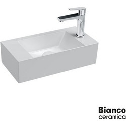 Bianco Tetra N Επικαθήμενος Νιπτήρας Μπάνιου Πορσελάνης 51x25cm Λευκός 508-32051-300