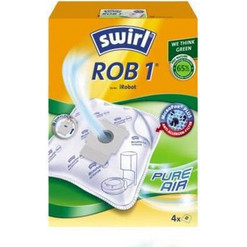 Swirl Σακούλες Σκούπας 4τμχ Συμβατές με Σκούπα iRobot