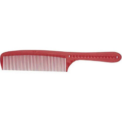 JRL J203 Χτένα Μαλλιών για Κούρεμα Κόκκινη 8.5cm