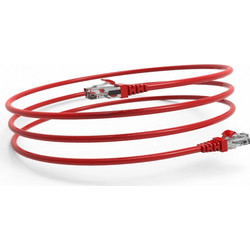 Inca U/UTP Cat.6 Καλώδιο Δικτύου Ethernet 0.5m Red ICAT6-050K