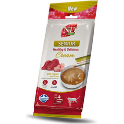 Farmina N&D Quinoa Senior Healthy & Delicious Cream with Chicken & Tuna 60gr