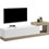 HomeMarkt Έπιπλο Τηλεόρασης Μοριοσανίδα Sonoma Μ150xΠ29.6xΥ38.6cm Essenza HM18372.11