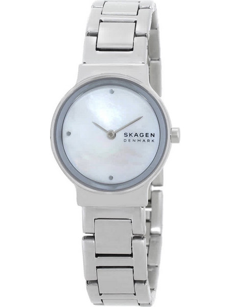 Skagen Freja Lille Γυναικείο Ρολόι με Ασημί Μεταλλικό Μπρασελέ SKW3168