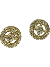 DiamondJools Γυναικεία Σκουλαρίκια Καρφωτά από Xρυσό 18K με Διαμάντι LP1861458702