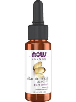 Now Foods Plant Derived Vitamin E 23.000IU Ενυδατικό Λάδι Προσώπου για Λάμψη με Βιταμίνη E 30ml