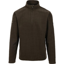 Trespass Ellerton Half-Zip Fleece Ανδρικό Αθλητικό Φούτερ Καφέ MAFLFLTR0087-DRV
