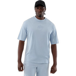 New Era LA Lakers NBA League Essential Pastel Blue Oversized Ανδρικό Αθλητικό T-Shirt Γαλάζιο 60856228
