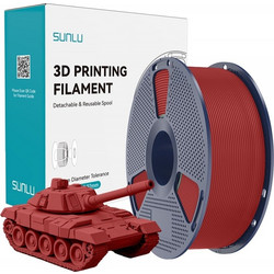Sunlu HS-PLA+ 1.75mm Red 1Kg