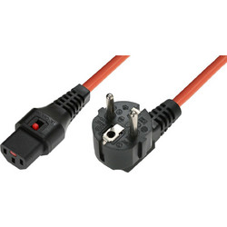 Microconnect EL248S Καλώδιο Τροφοδοσίας Schuko to IEC C13 3m 5055112840148