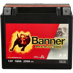 Banner Μπαταρία Μοτοσυκλέτας YTX20L-BS 250A 18Ah