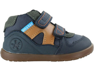 Biomecanics Παιδικά Sneakers Μποτάκια Navy Μπλε Καφέ 261152-A089