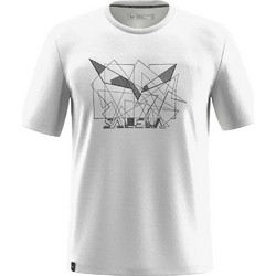 Salewa Eagle Ανδρικό Αθλητικό T-Shirt Λευκό 29100-0060