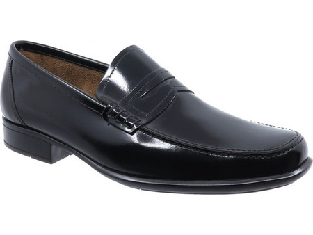 Baerchi Ανδρικά Μοκασίνια Loafers Δερμάτινα Μαύρα 4101