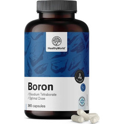HealthyWorld Boron 3mg 365 Κάψουλες