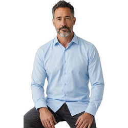 Ben Tailor Ανδρικό Πουκάμισο Βαμβακερό Μακρυμάνικο Κανονική Γραμμή Γαλάζιο BENT.1556