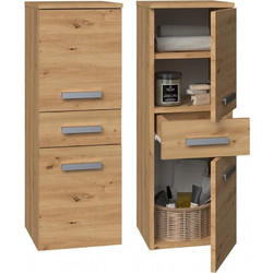 Topeshop NEL V DDS ARTISAN Ντουλάπι Μπάνιου Δαπέδου Ξύλινο