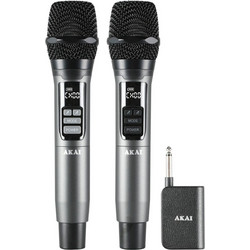 Akai AMD-350BT Σετ Ασύρματο Δυναμικό Μικρόφωνo Χειρός