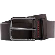 Hugo Boss Geek Ανδρική Ζώνη Δερμάτινη Λεπτή Σοκολατί 50496596-202