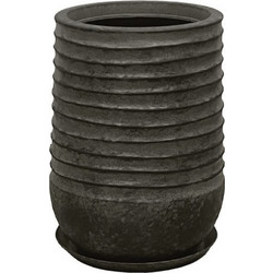 MarHome Κασπώ Δαπέδου Polyresin Μαύρο 28x37cm 06-10020-S