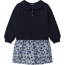 Sergent Major Preppy Παιδικό Φόρεμα Navy Μπλε Γαλάζιο RIBINETTE