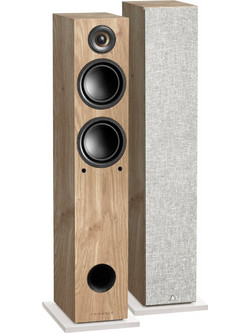 Triangle LN05A Ζεύγος Ηχείων Hi-Fi Δαπέδου 100W 2.5 Δρόμων Light Oak