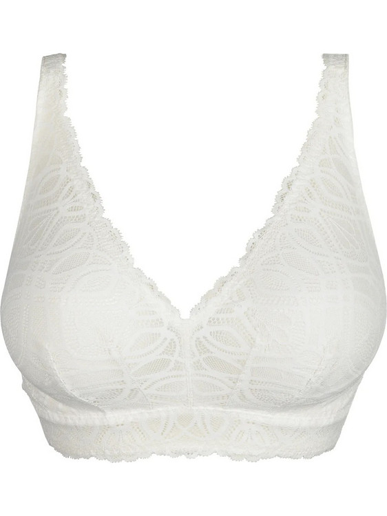 Primadonna Salerno Bralette χωρίς Μπανέλα Λευκό 0163536NAT