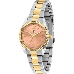 Chronostar Luxury Γυναικείο Ρολόι με Ασημί Χρυσό Μεταλλικό Μπρασελέ R3853241532
