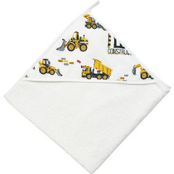 BunnyBebe Trucks Βρεφικό Μπουρνούζι Κάπα 75x75cm