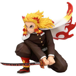 FuRyu Demon Slayer Kimetsu no Yaiba Noodle Stopper Rengoku Kyojuro Battle Version 10cm