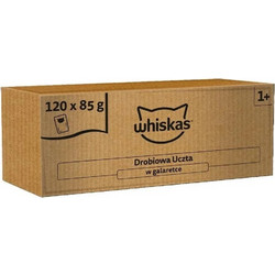 Whiskas Poultry Feast in Jelly 120x85gr