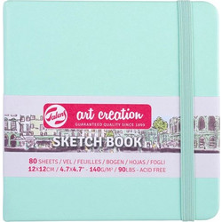 Royal Talens Art Creation Fresh Mint Sketchbook 12x12cm 140gr/m² 80 Φύλλα