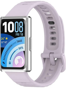 Techsuit W082 Λουράκι Σιλικόνης Lavender (Huawei Band 11 / Band 11 Pro)