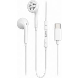 Hoco DM51 Fringe Stereo 51487 Handsfree Earbud Type-C White