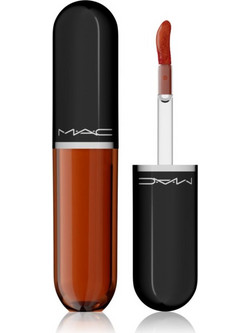 M·A·C Lustreglass Stainglass Sizzled Peach Matte Κραγιόν Liquid 3ml