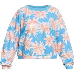 Roxy Off To The Beach Γυναικείο Φούτερ Γαλάζιο ERJFT04679-BJT6